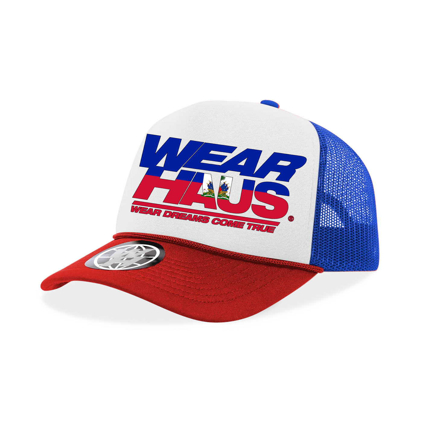 "world tour" Logo Trucker