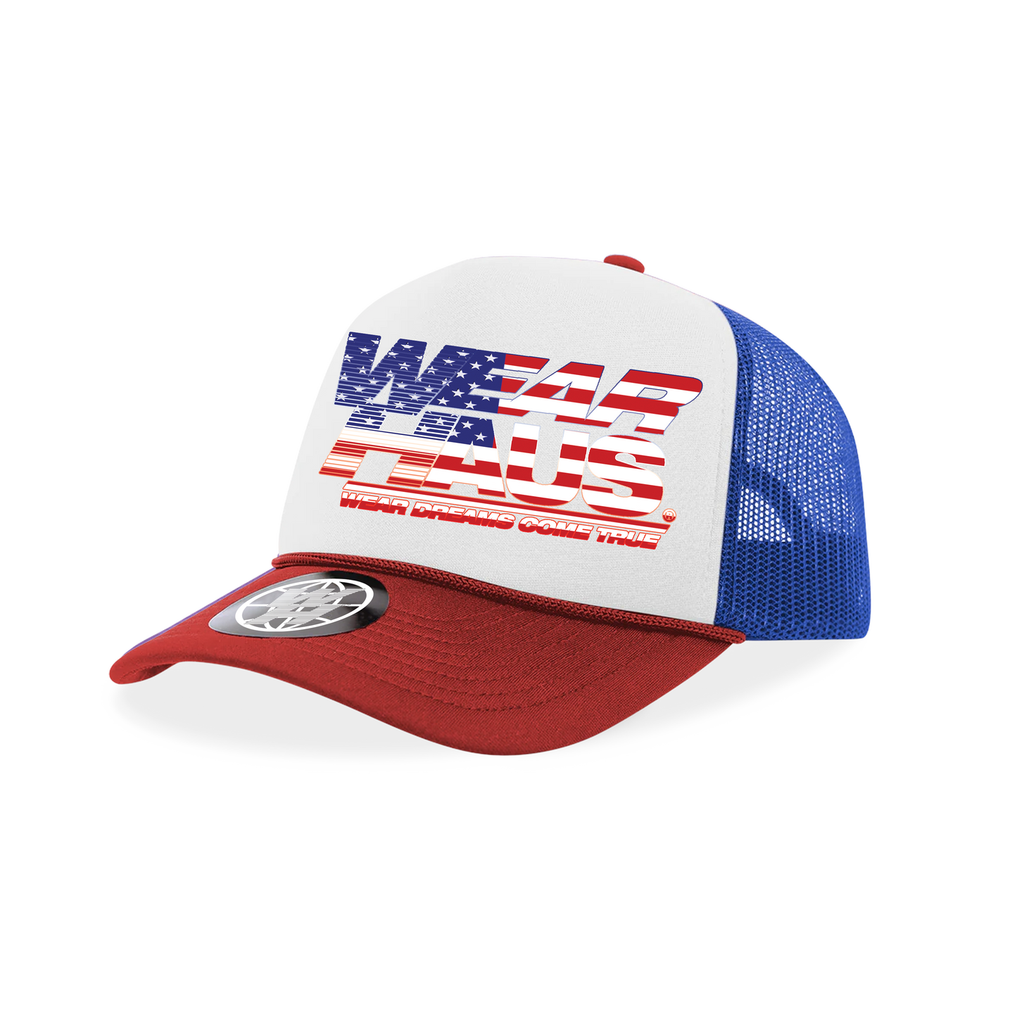 "world tour" Logo Trucker