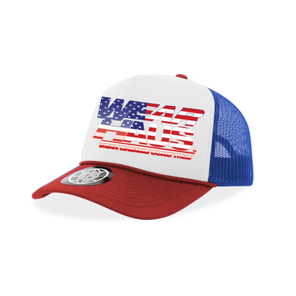 "world tour" Logo Trucker