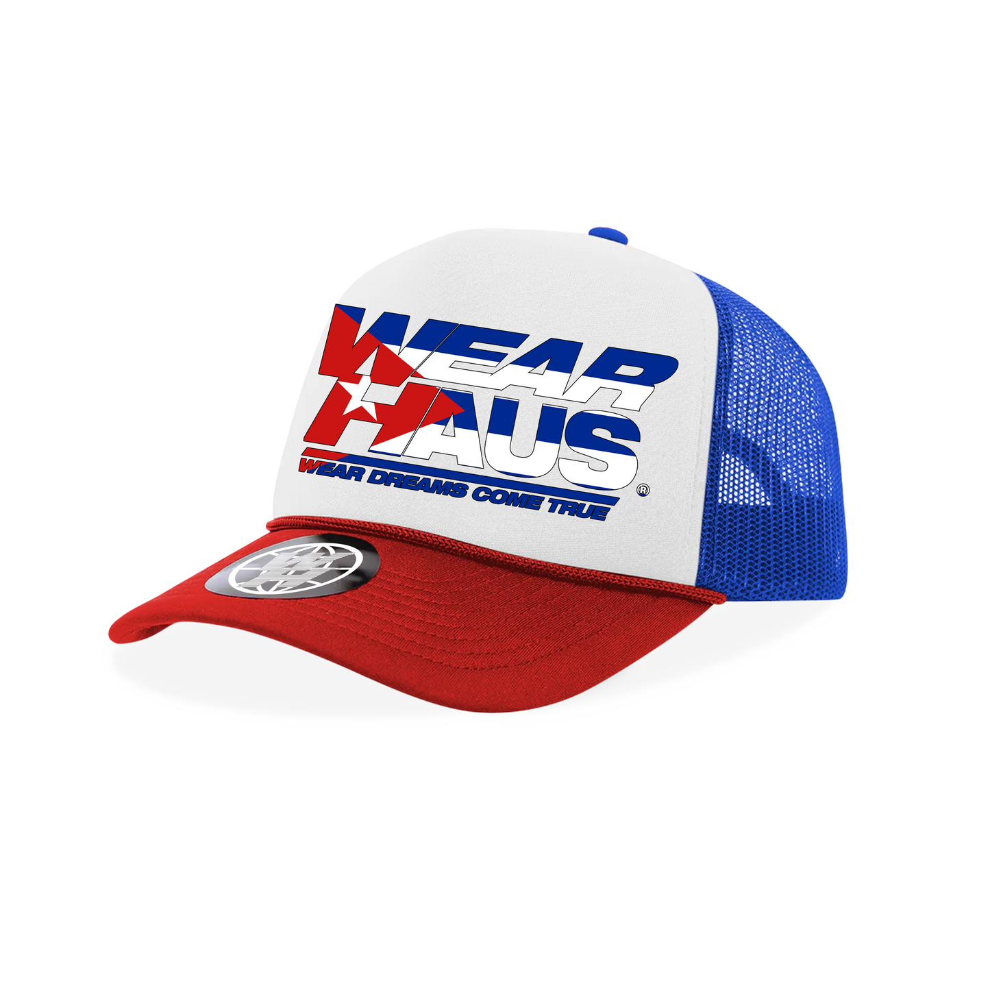 "world tour" Logo Trucker