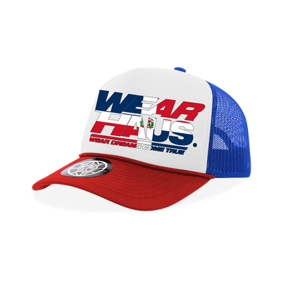 "world tour" Logo Trucker