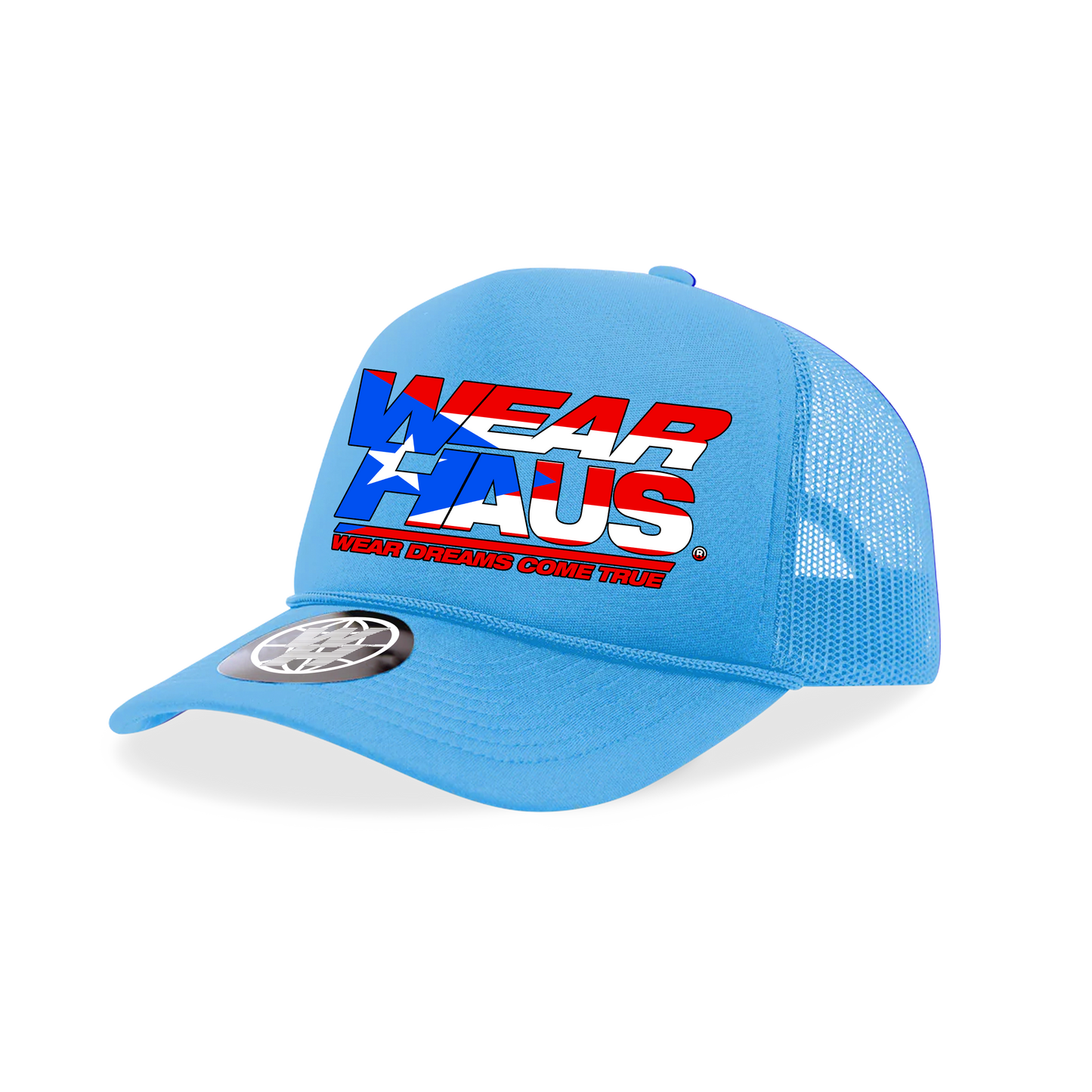 "world tour" Logo Trucker