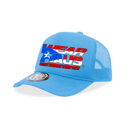 "world tour" Logo Trucker