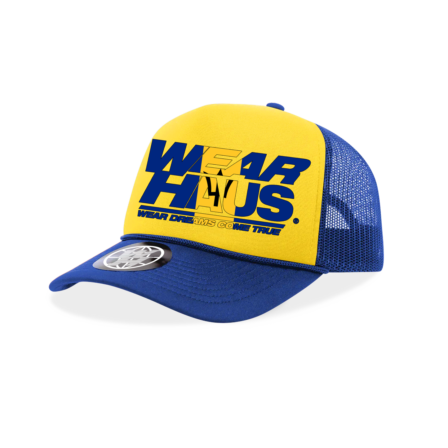 "world tour" Logo Trucker