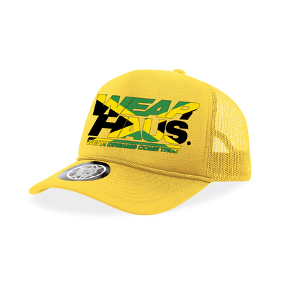 "world tour" Logo Trucker