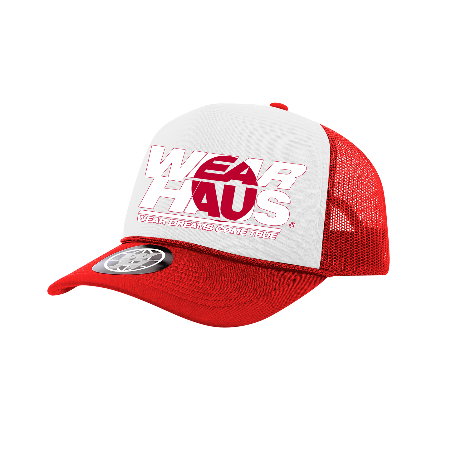 "world tour" Logo Trucker