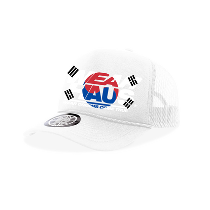 "world tour" Logo Trucker