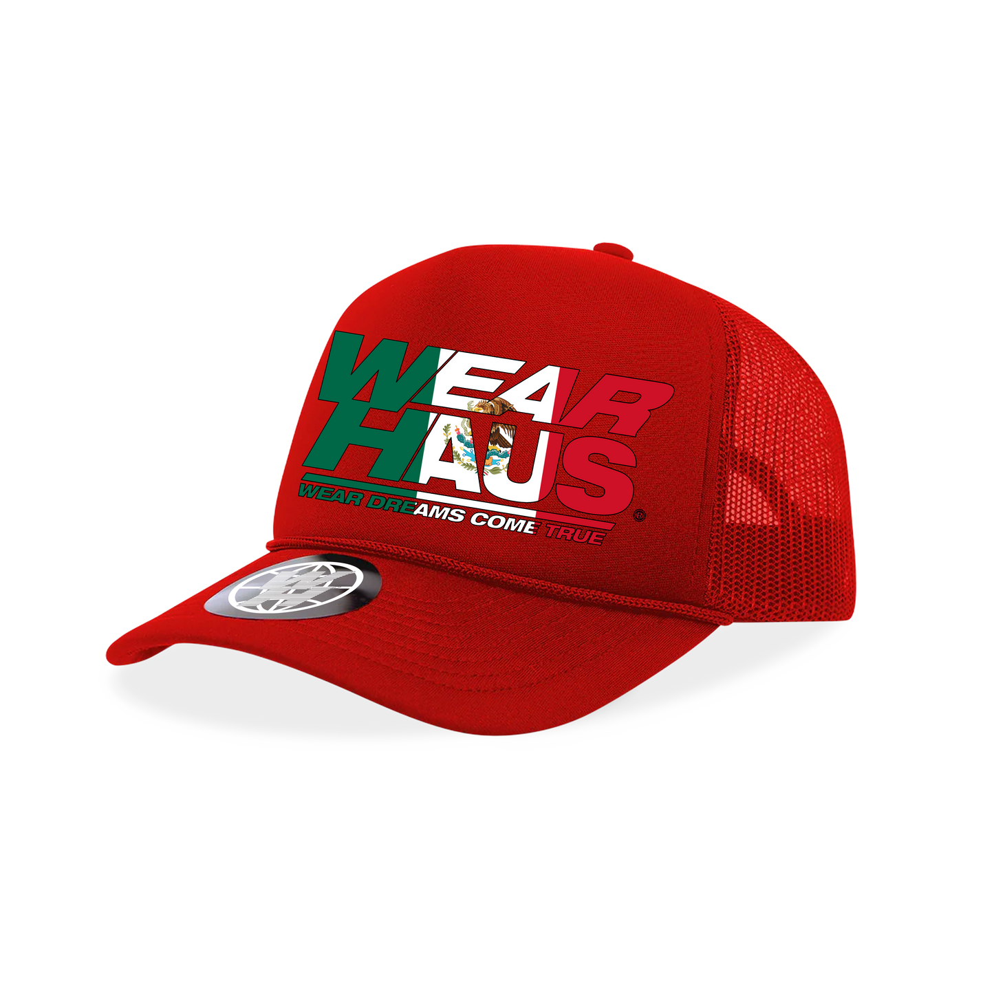 "world tour" Logo Trucker