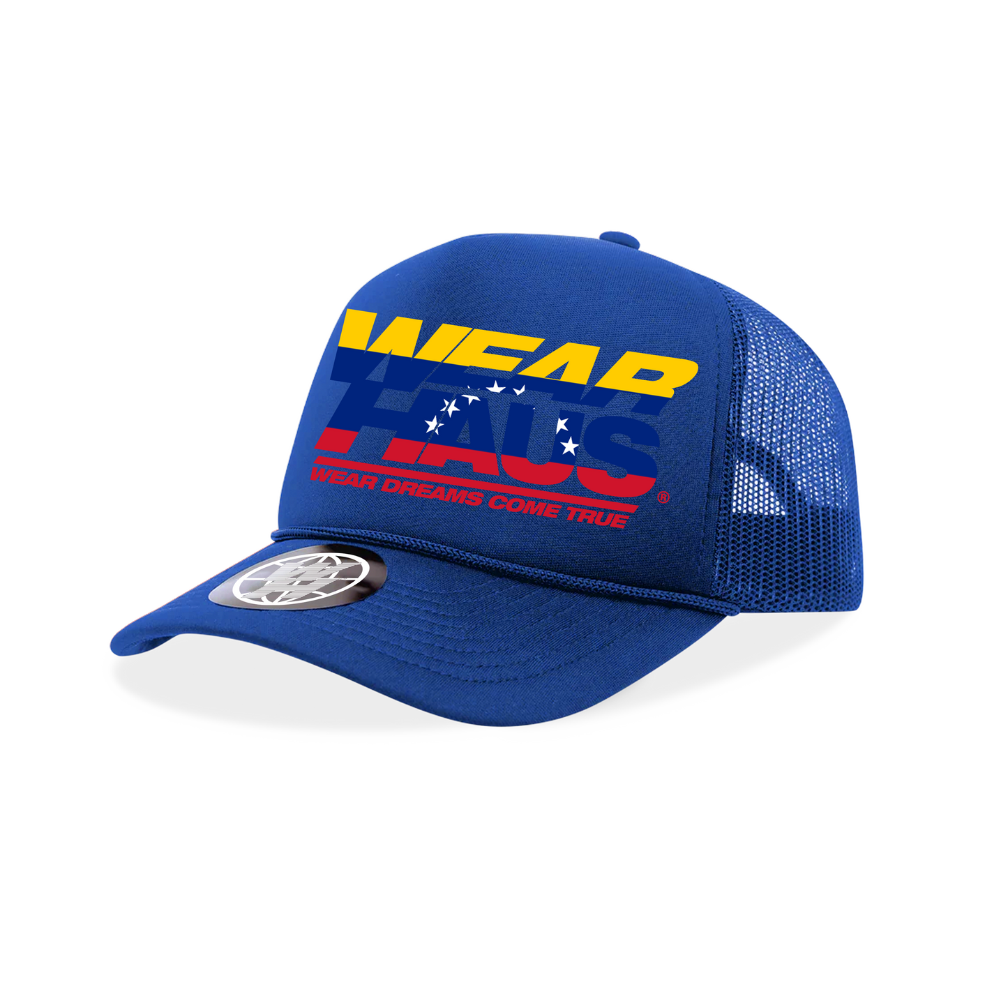 "world tour" Logo Trucker