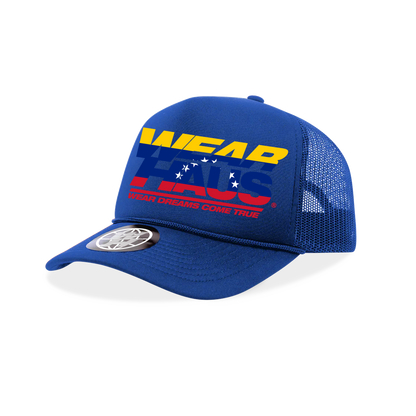 "world tour" Logo Trucker